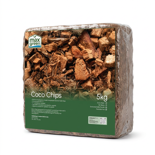Max Green Coco Chips Growing Medium (5kg Block)